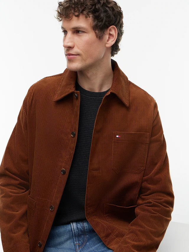 Tommy Hilfiger Hemdjacke »CORDUROY CHORE« relaxed fit, aus Cord