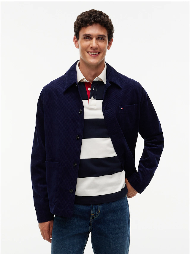 Tommy Hilfiger Hemdjacke »CORDUROY CHORE« relaxed fit, aus Cord