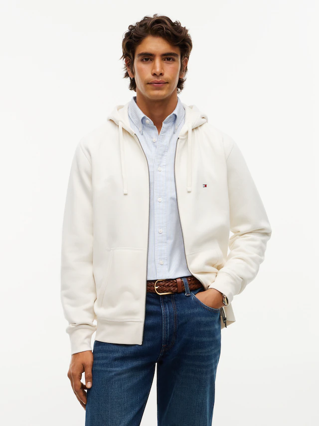 Tommy Hilfiger Kapuzensweatjacke »ESSENTIAL FLEECE HOODED REGULAR«