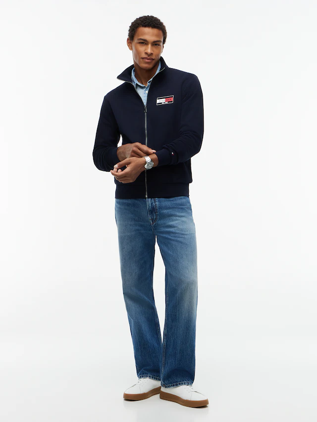 Tommy Hilfiger Sweatjacke »BRAND LOVE SMALL FLAG REGULAR«
