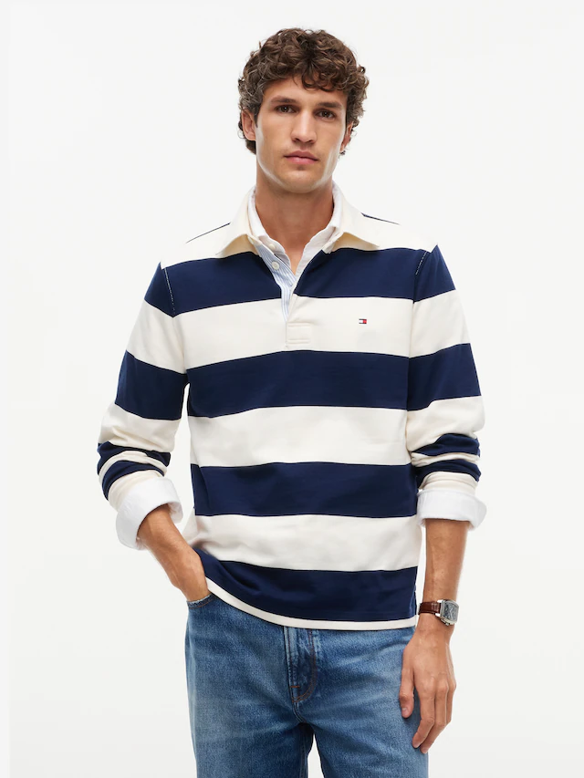 Tommy Hilfiger Rugbyshirt »ESSENTIAL STRIPE RUGBY«