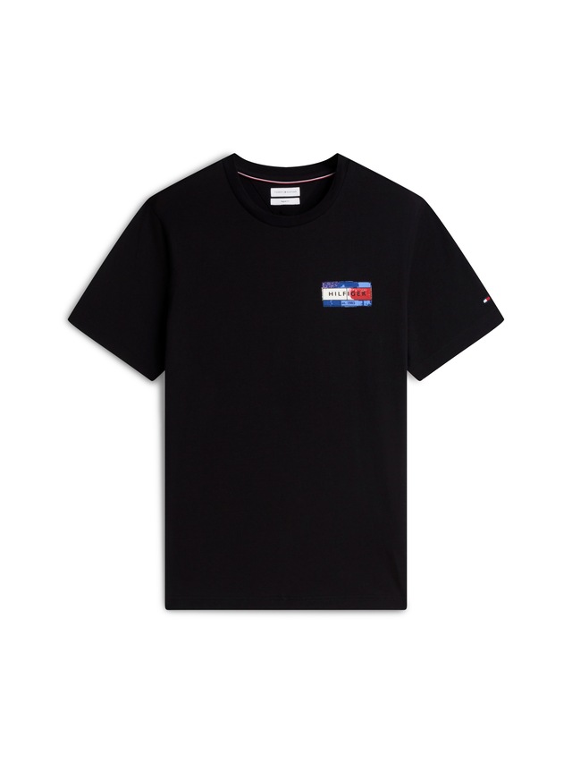 Tommy Hilfiger T-Shirt »BRAND LOVE BACK FLAG GRAPHIC« mit markantem Rückenprint, normale Passform