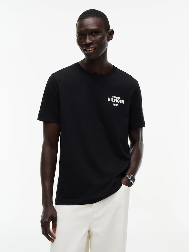 Tommy Hilfiger T-Shirt »HILFIGER 1985 GRAPHIC« Jersey, regular fit