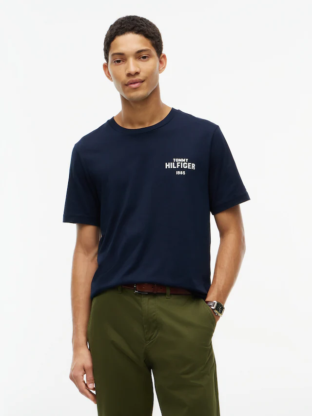 Tommy Hilfiger T-Shirt »HILFIGER 1985 GRAPHIC« Jersey, regular fit