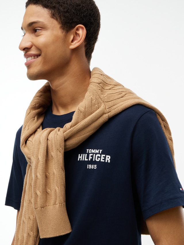 Tommy Hilfiger T-Shirt »HILFIGER 1985 GRAPHIC« Jersey, regular fit