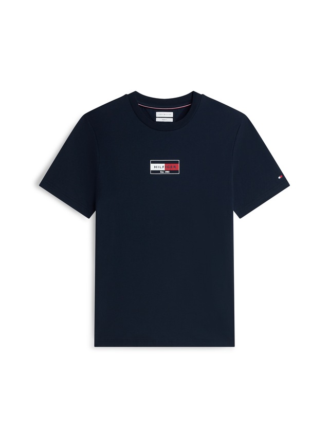Tommy Hilfiger T-Shirt »BRAND LOVE SMALL FLAG« regular fit, Baumwolljersey