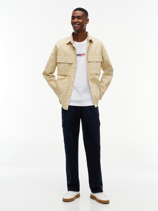 Tommy Hilfiger T-Shirt »BRAND LOVE SMALL FLAG« regular fit, Baumwolljersey
