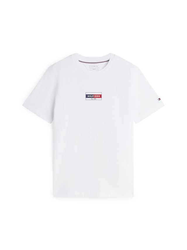 Tommy Hilfiger T-Shirt »BRAND LOVE SMALL FLAG« regular fit, Baumwolljersey