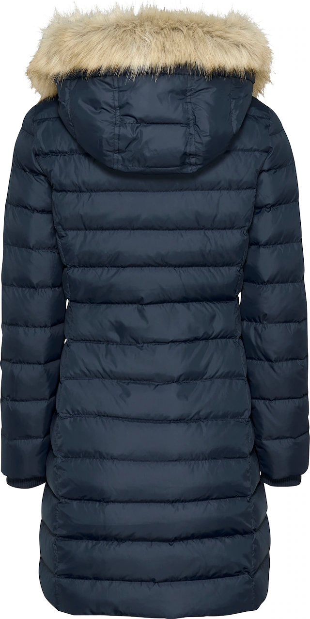 Tommy Jeans Steppmantel »TJW ESSENTIAL HOODED DOWN COAT« Kunstfaser
