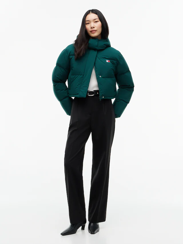 Tommy Jeans Steppjacke »TJW CRP ALASKA PUFFER EXT« mit Kapuze Kunstfaser