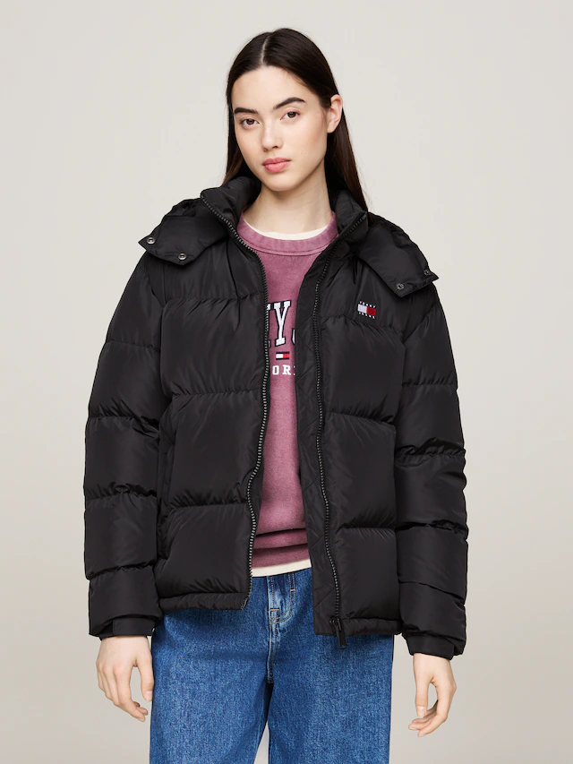 Tommy Jeans Steppjacke »TJW ALASKA PUFFER EXT« mit Kapuze Kunstfaser