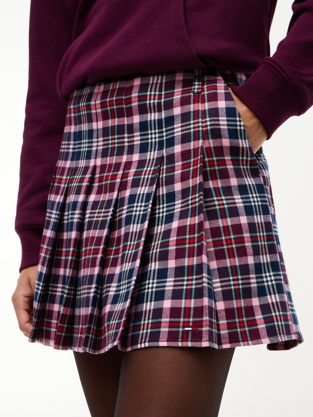 Tommy Jeans Plisseerock »TJW PLEATED SKIRT« Baumwolle