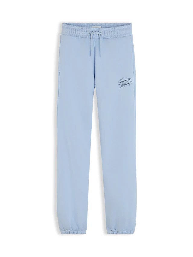 Tommy Hilfiger Sweathose »TOMMY SCRIPT SWEATPANTS« Regular Fit, Elastische Bündchen, Kinder bis 16 Jahre