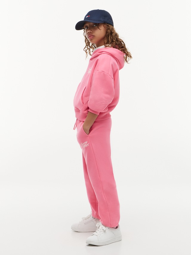 Tommy Hilfiger Sweathose »TOMMY SCRIPT SWEATPANTS« Regular Fit, Elastische Bündchen, Kinder bis 16 Jahre
