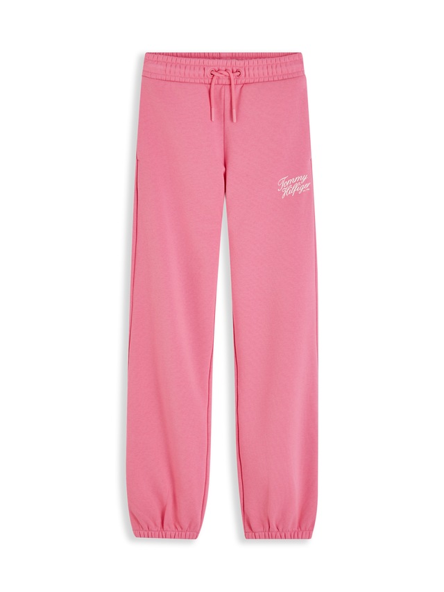 Tommy Hilfiger Sweathose »TOMMY SCRIPT SWEATPANTS« Regular Fit, Elastische Bündchen, Kinder bis 16 Jahre