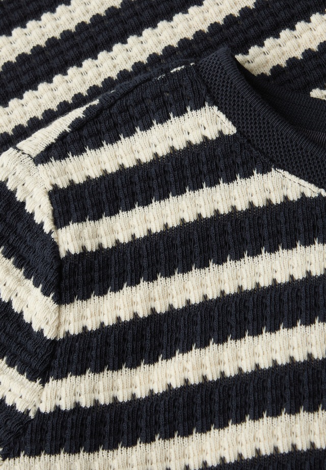 STREET ONE 3/4-Arm-Shirt mit U-Boot-Ausschnitt