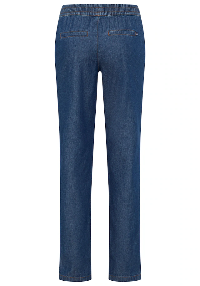 Arizona Relax-fit-Jeans »mit Schlupfbund« mit geradem Beinverlauf, normale Leibhöhe, aus Baumwolle