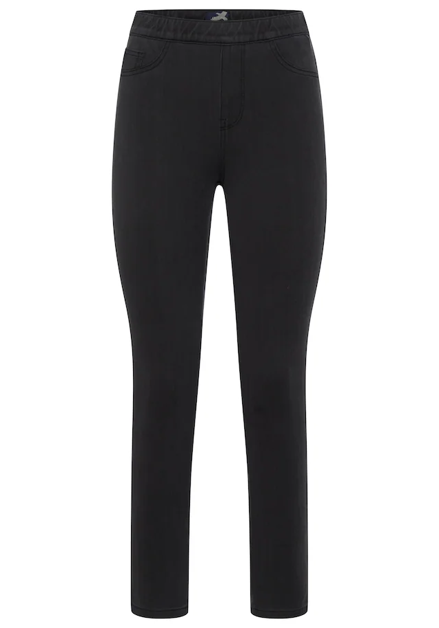 Arizona Jeansjeggings »im 4 Way Stretch, Quer- und Längselastisch, 7/8« extra-enger Skinny-Fit, normale Leibhöhe, 7/8-Länge