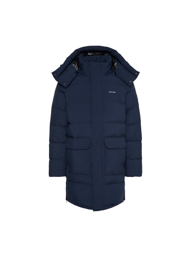 Calvin Klein Steppmantel »LS CLASSIC BONDED DOWN LONG« Regular fit mit Kapuze