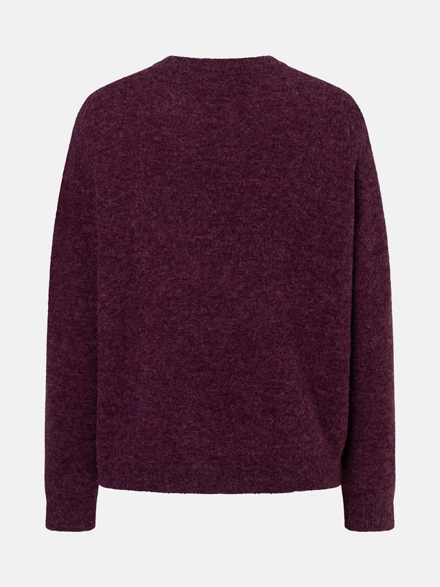 Lieblingsstück Rundhalspullover »SamsaraEP« aus einem Materialmix mit Alpaka