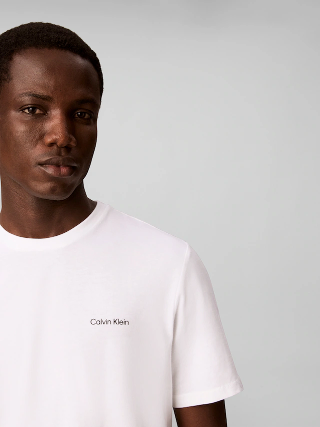 Calvin Klein T-Shirt »MICRO LOGO CREWNECK TEE« 2 Regular fit mit Rundhalsausschnitt