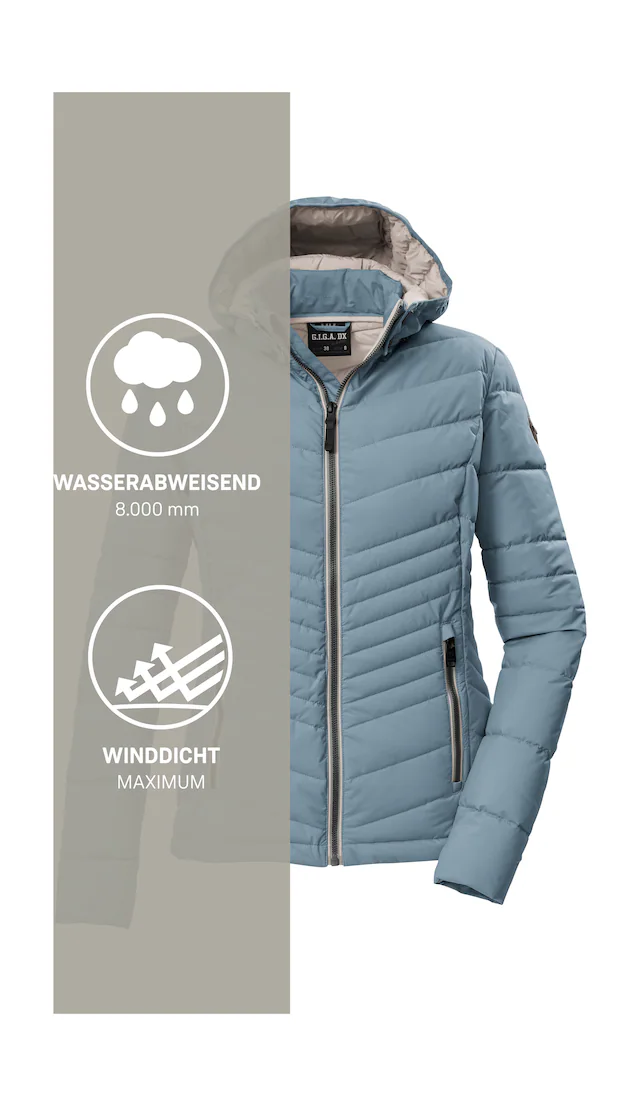 G.I.G.A. DX by killtec Steppjacke »GS 91 WMN QLTD JCKT« Damen Steppjacke: wasserabweisend, winddicht, atmungsaktiv
