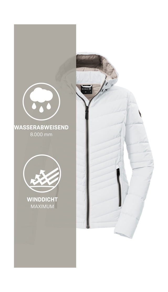 G.I.G.A. DX by killtec Steppjacke »GS 91 WMN QLTD JCKT« Damen Steppjacke: wasserabweisend, winddicht, atmungsaktiv