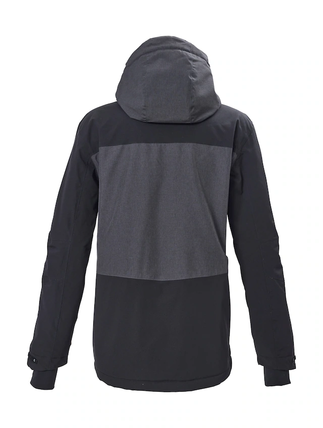 Killtec Skijacke »KSW 288 MN SKI JCKT« Wind- und wasserdichte Funktionsjacke mit abnehmbarer Kapuze