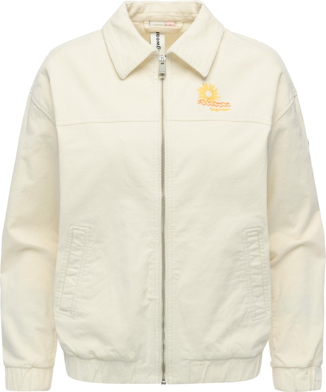 Ragwear Outdoorjacke »Melvene Cordy« ohne Kapuze Lässige Kordjacke mit Hemdkragen