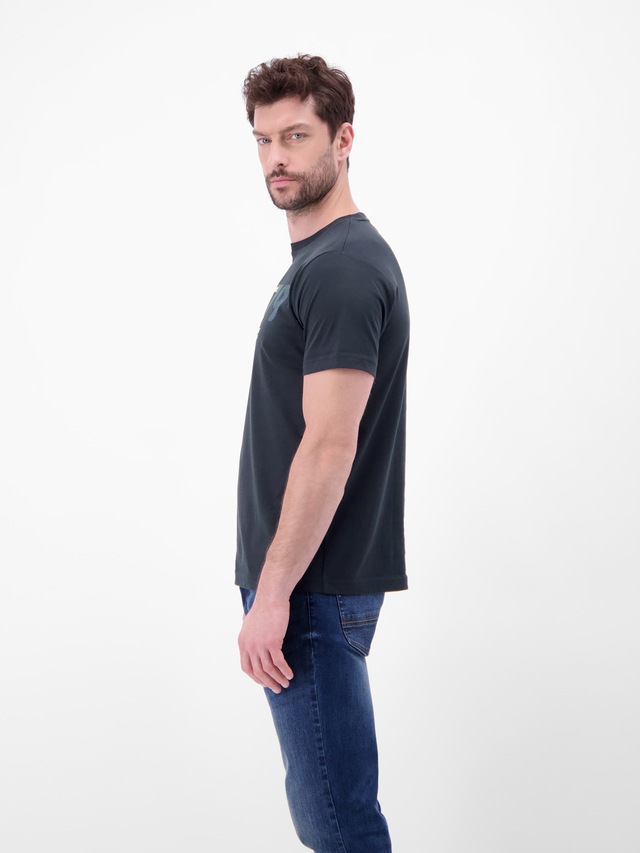 LERROS T-Shirt »T-Shirt aus Baumwolle mit Brustprint«