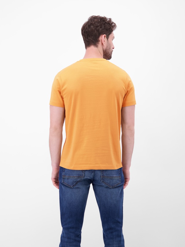 LERROS T-Shirt »T-Shirt aus Baumwolle mit Brustprint«
