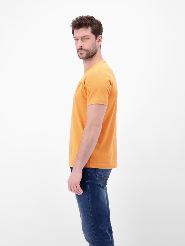 LERROS T-Shirt »T-Shirt aus Baumwolle mit Brustprint«