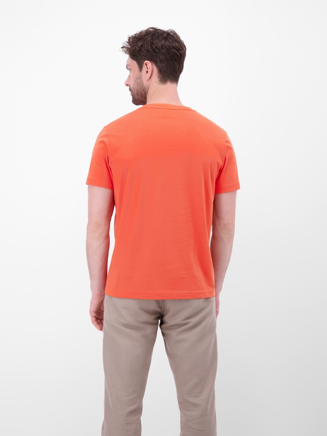 LERROS T-Shirt »T-Shirt aus Baumwolle mit Brustprint«