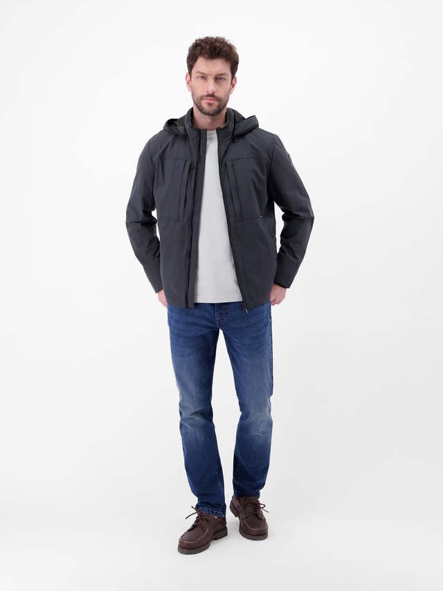 LERROS Outdoorjacke »Leichte Funktionsjacke mit abnehmbarer Kapuze« mit Kapuze