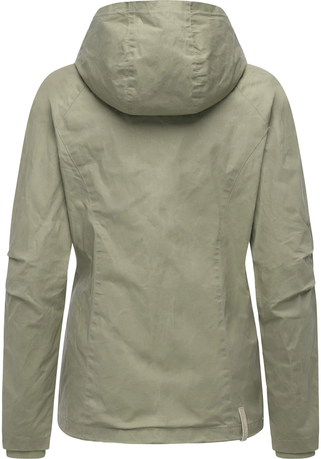 Ragwear Outdoorjacke »Dizzea Vintage YOUMODO« mit Kapuze Beschichtete Baumwoll-Jacke für den Übergang