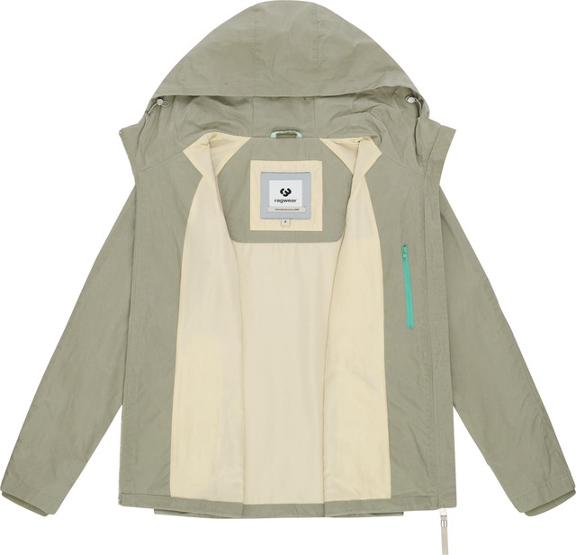 Ragwear Outdoorjacke »Dizzea Vintage YOUMODO« mit Kapuze Beschichtete Baumwoll-Jacke für den Übergang
