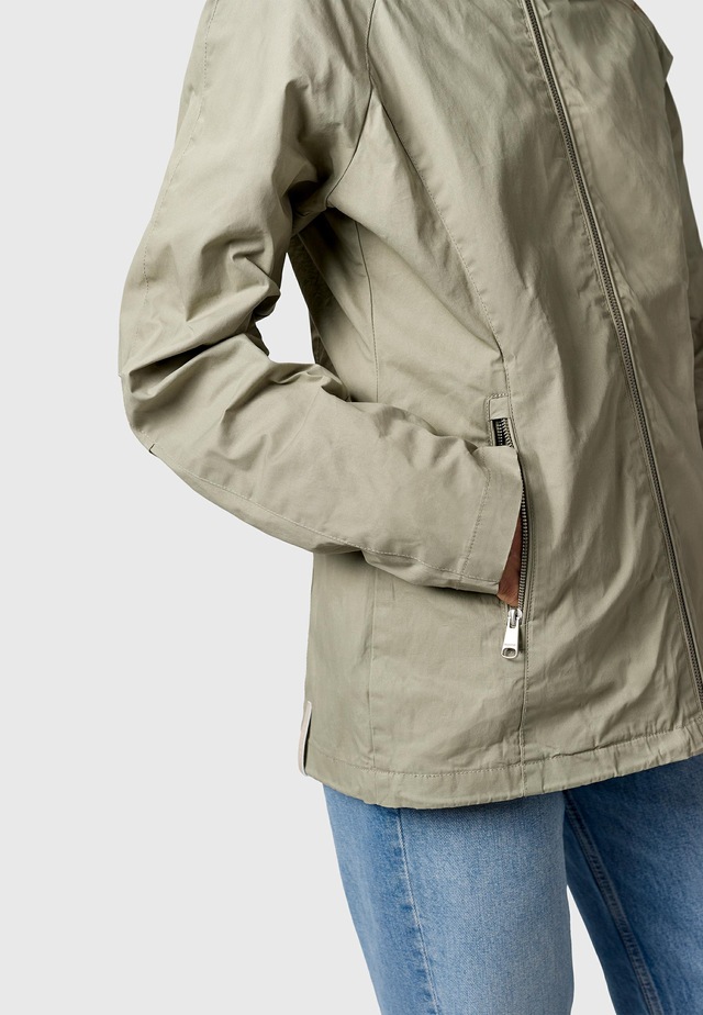 Ragwear Outdoorjacke »Dizzea Vintage YOUMODO« mit Kapuze Beschichtete Baumwoll-Jacke für den Übergang
