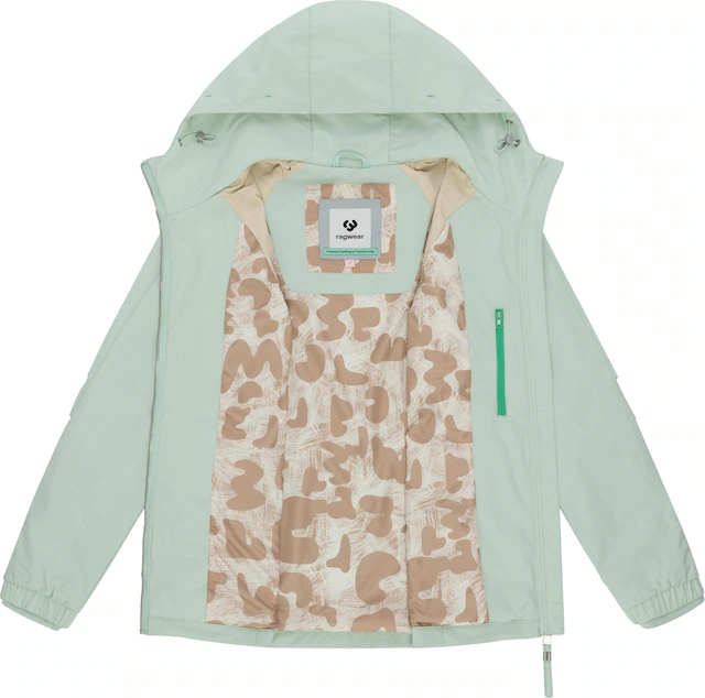 Ragwear Funktionsjacke »Dizzea« mit Kapuze Wasserdichte und atmungsaktive Übergangsjacke