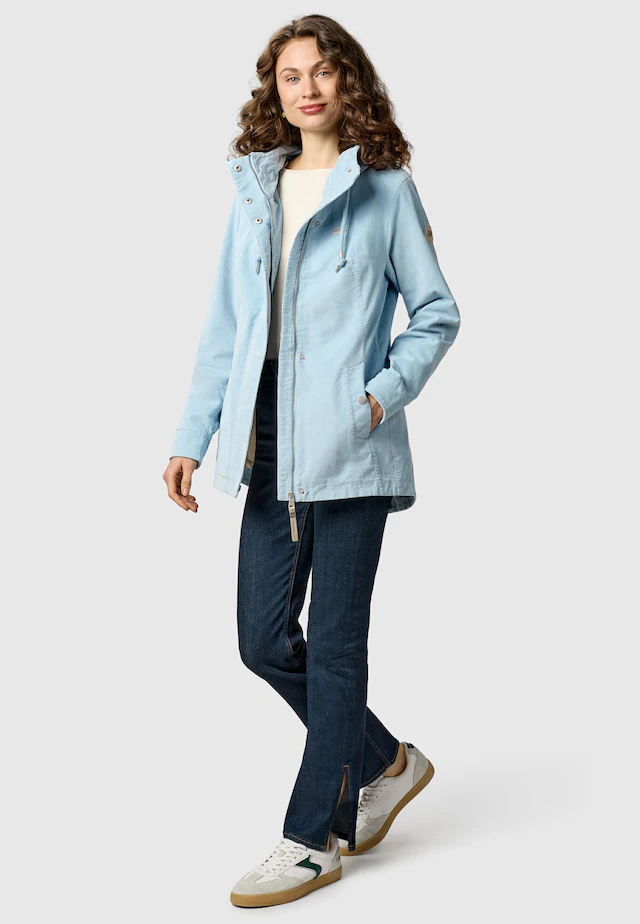 Ragwear Cordjacke »Alvena Cordy YOUMODO« mit Kapuze Sportliche leichte Kordjacke mit Kapuze