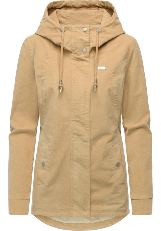 Ragwear Cordjacke »Alvena Cordy YOUMODO« mit Kapuze Sportliche leichte Kordjacke mit Kapuze