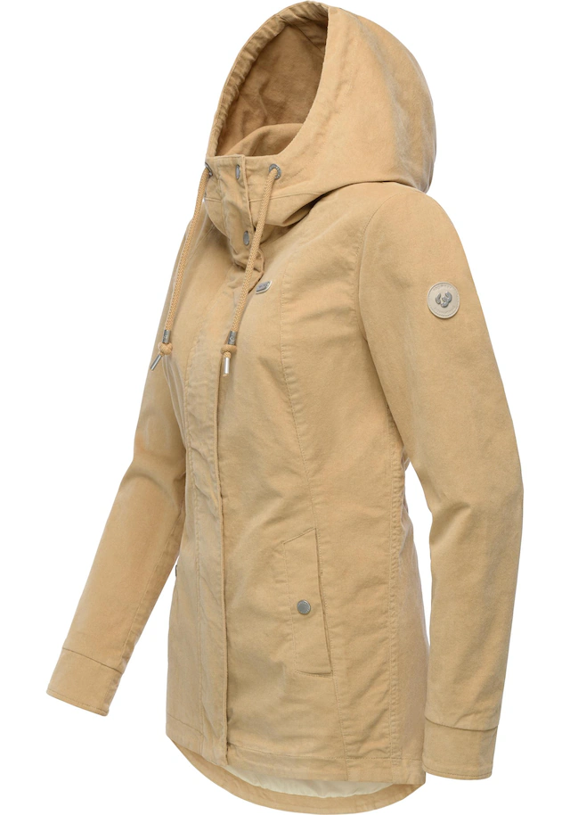 Ragwear Cordjacke »Alvena Cordy YOUMODO« mit Kapuze Sportliche leichte Kordjacke mit Kapuze