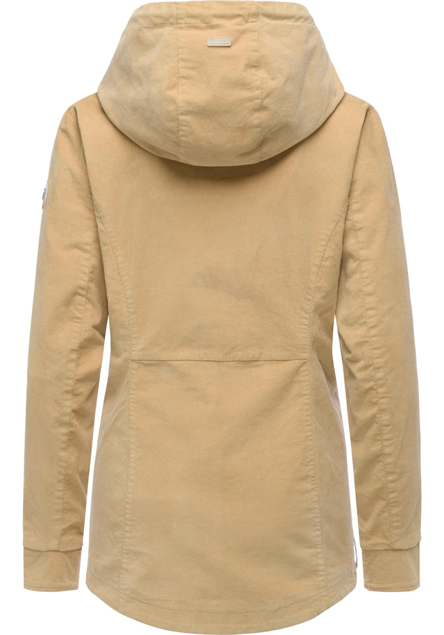 Ragwear Cordjacke »Alvena Cordy YOUMODO« mit Kapuze Sportliche leichte Kordjacke mit Kapuze