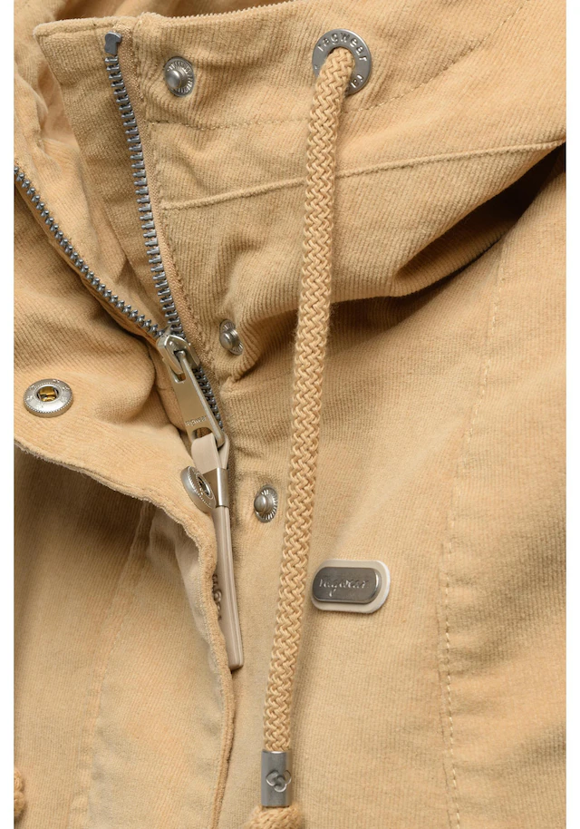 Ragwear Cordjacke »Alvena Cordy YOUMODO« mit Kapuze Sportliche leichte Kordjacke mit Kapuze