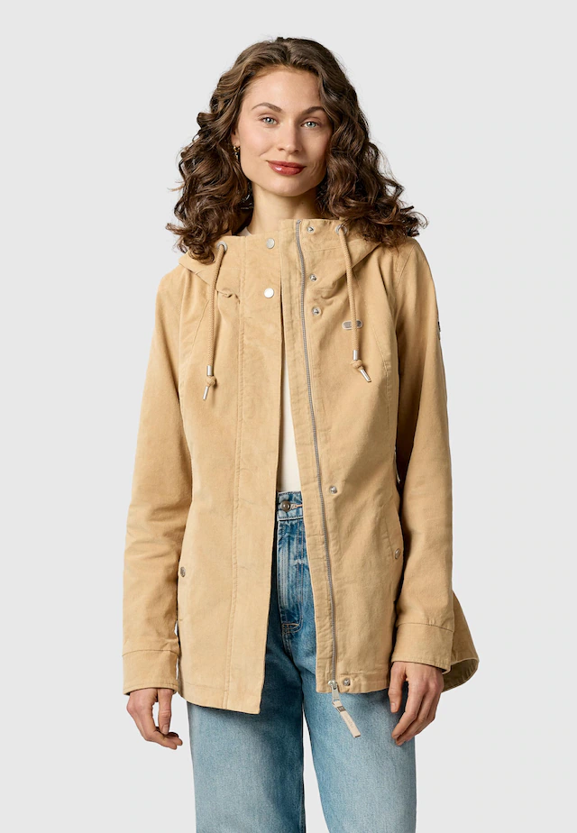 Ragwear Cordjacke »Alvena Cordy YOUMODO« mit Kapuze Sportliche leichte Kordjacke mit Kapuze