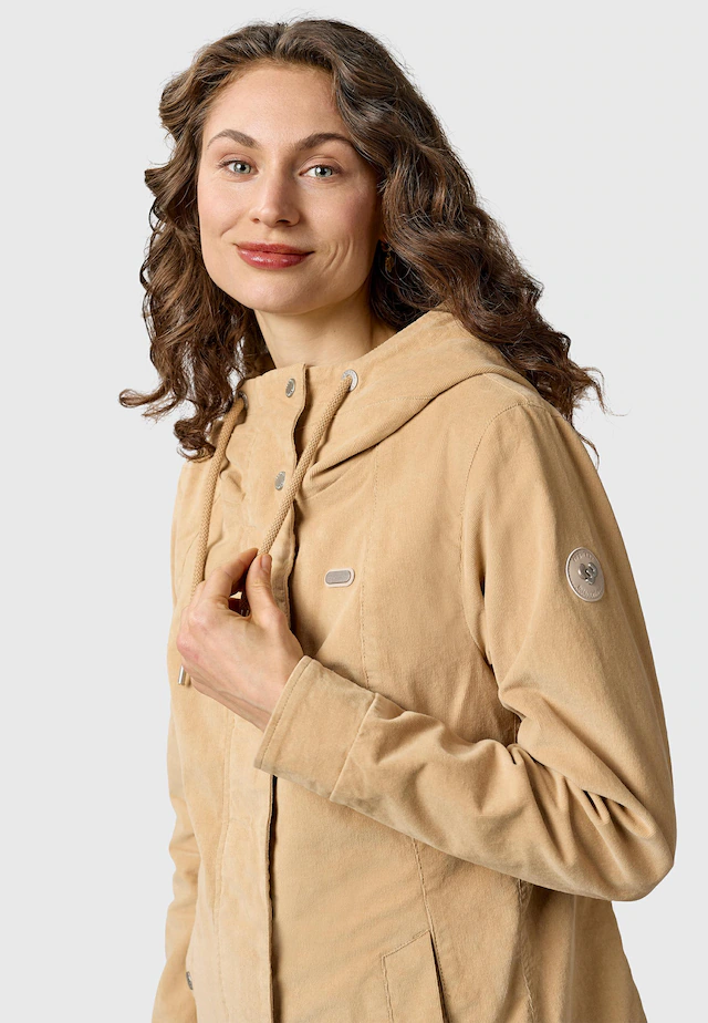 Ragwear Cordjacke »Alvena Cordy YOUMODO« mit Kapuze Sportliche leichte Kordjacke mit Kapuze