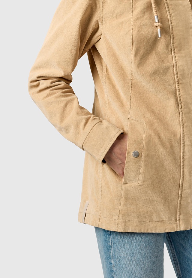 Ragwear Cordjacke »Alvena Cordy YOUMODO« mit Kapuze Sportliche leichte Kordjacke mit Kapuze