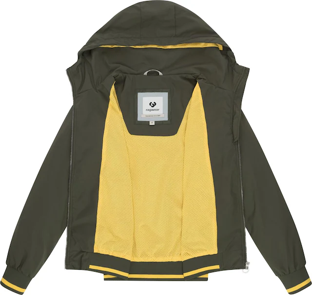 Ragwear Funktionsjacke »Oggie Sporty YOUMODO« mit Kapuze Wasserdichte und atmungsaktive Übergangsjacke