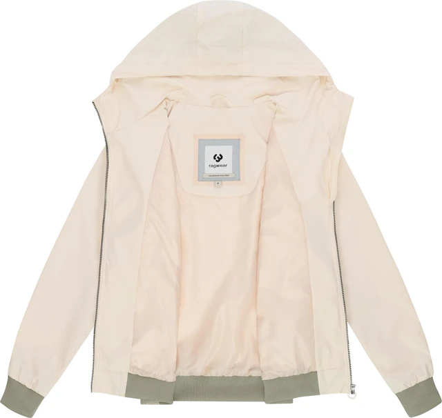 Ragwear Outdoorjacke »Nuggeta Summer YOUMODO« mit Kapuze Lässige Übergangsjacke mit Kapuze