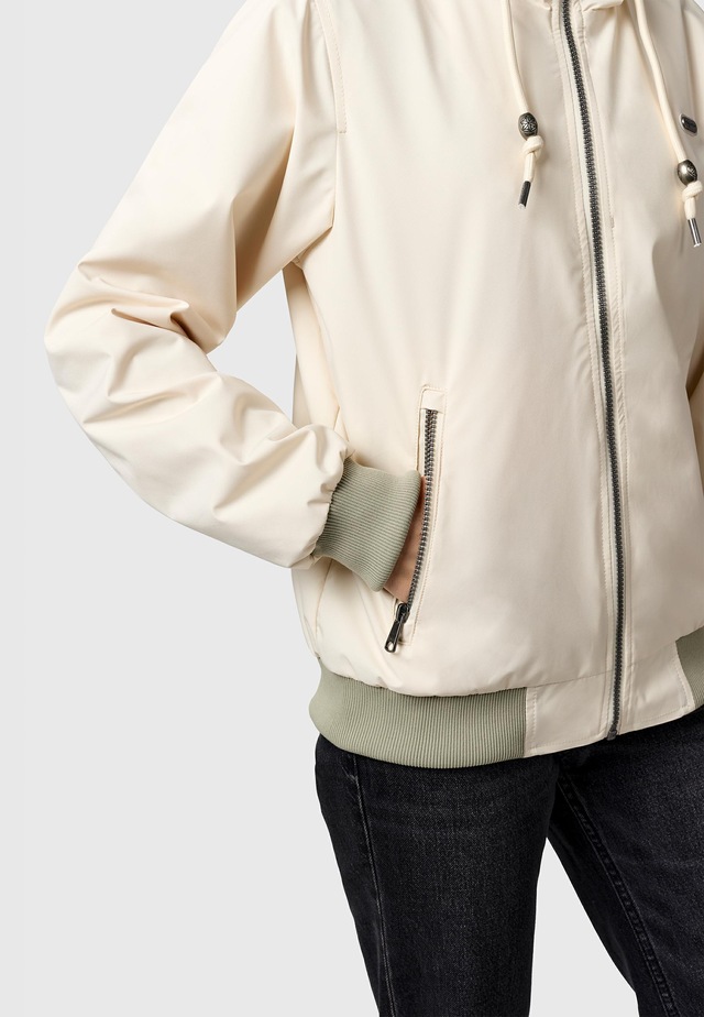 Ragwear Outdoorjacke »Nuggeta Summer YOUMODO« mit Kapuze Lässige Übergangsjacke mit Kapuze