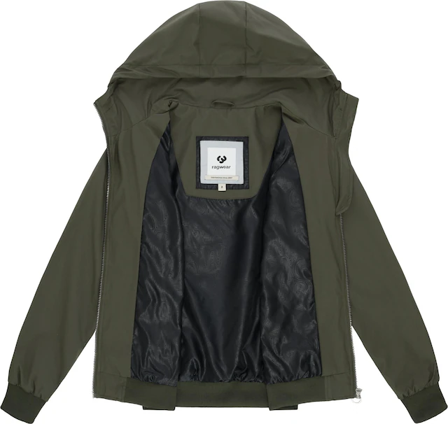 Ragwear Outdoorjacke »Nuggeta Summer YOUMODO« mit Kapuze Lässige Übergangsjacke mit Kapuze